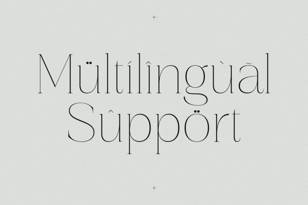 Gestiva - Elegant Modern Serif font preview 12