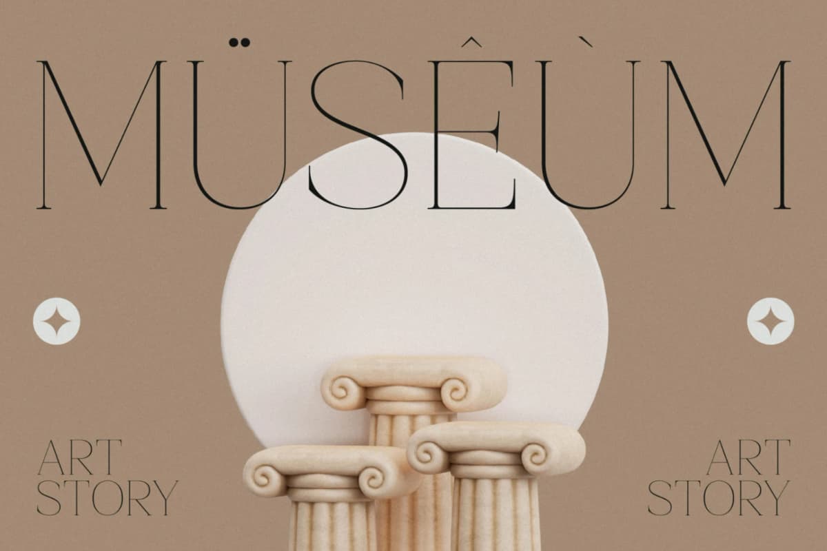 Gestiva - Elegant Modern Serif font preview 11