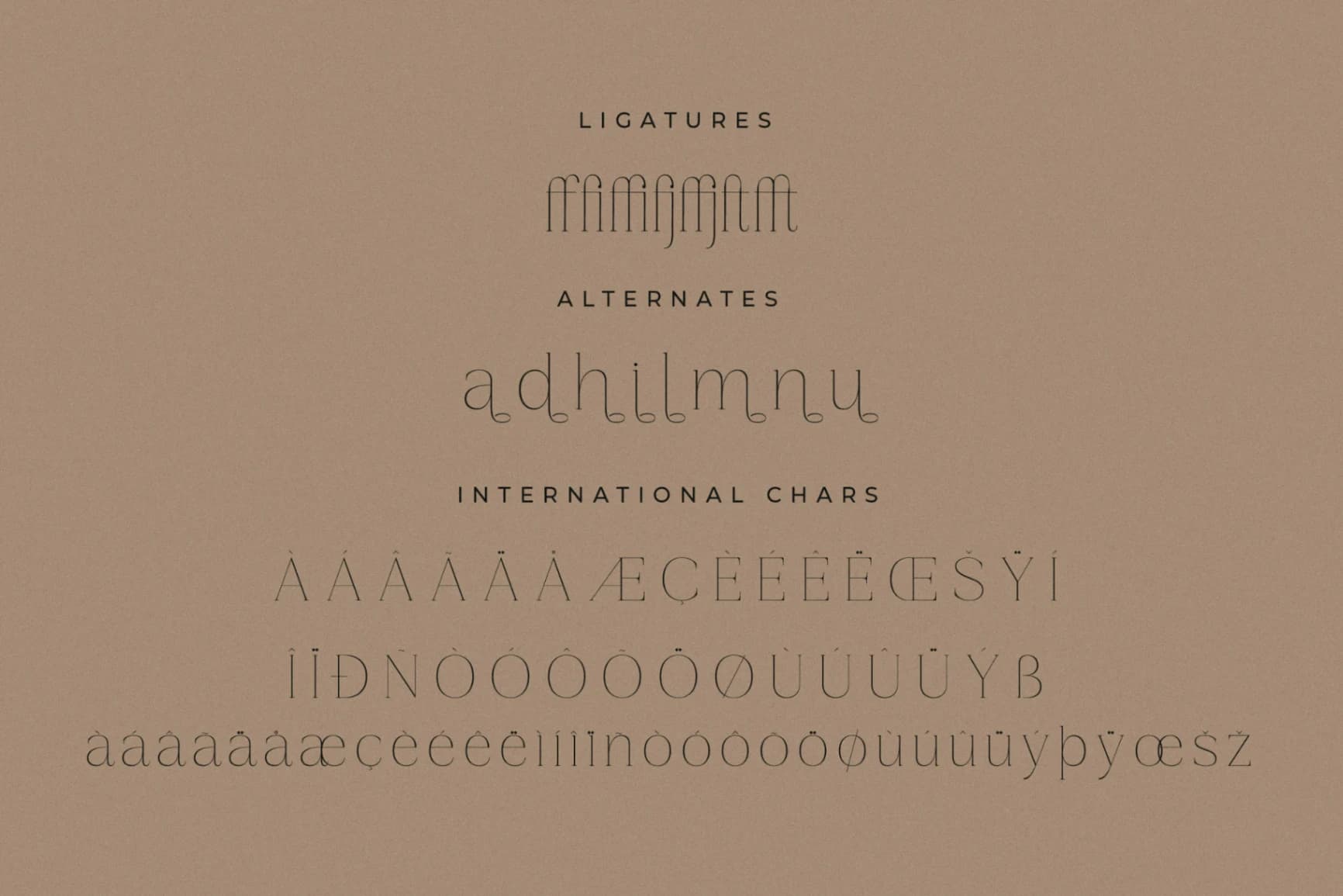 Preview 14 for Gestiva - Elegant Modern Serif