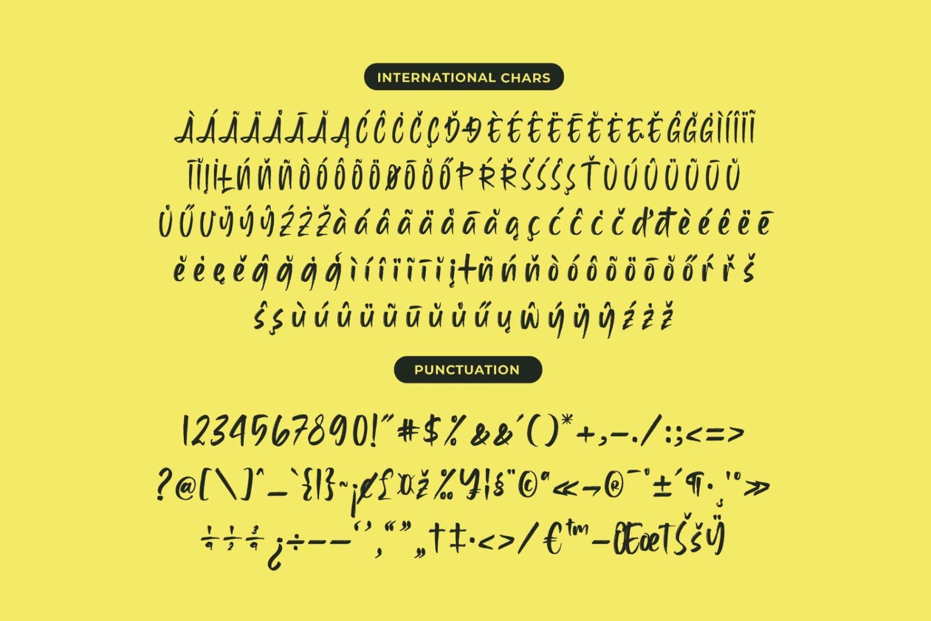 Preview 14 for Hallow Mistelar – Modern Brush Font
