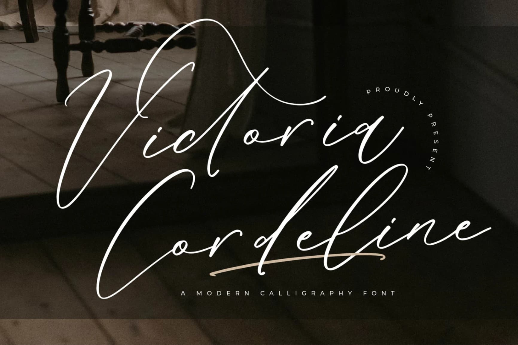 Preview of Victoria Cordeline – Modern Calligraphy Font font