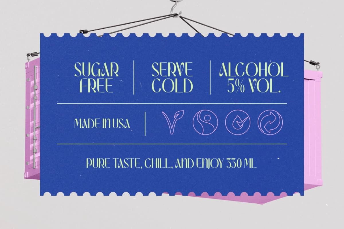 Varkes - Sans Serif Serif Display Font font preview 9