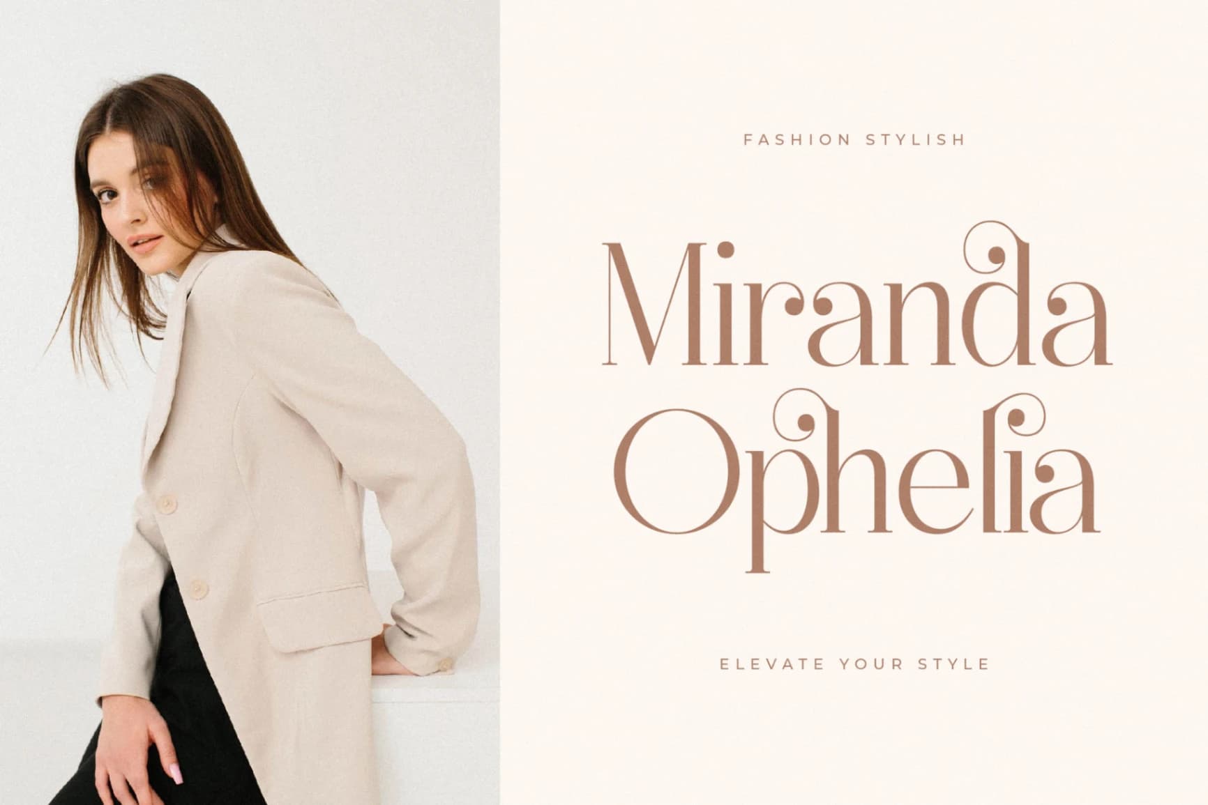 Preview 10 for Heyanik - New Modern Elegant Serif
