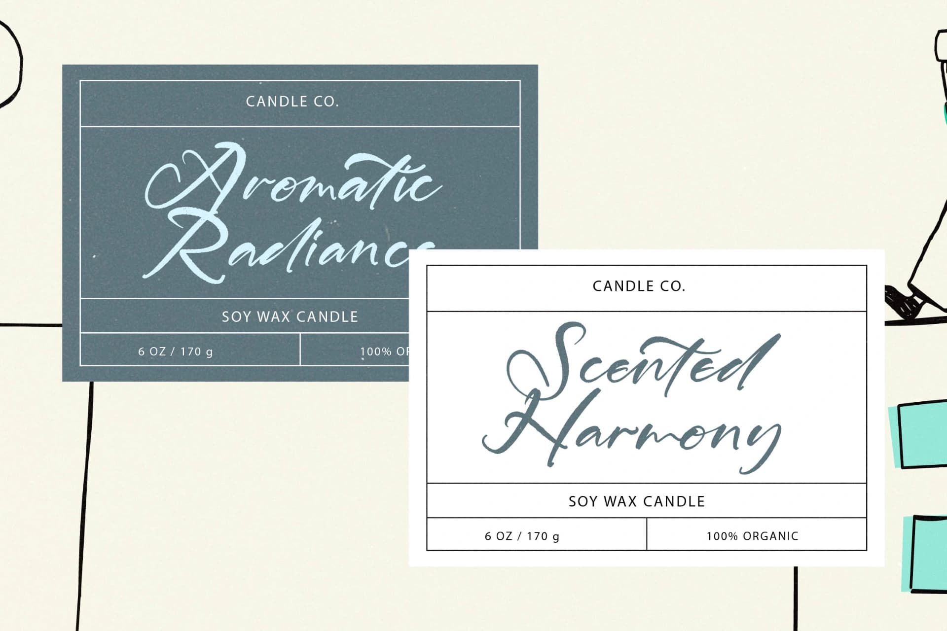 Preview 6 for Heritage Diamond - Modern Handbrush Script