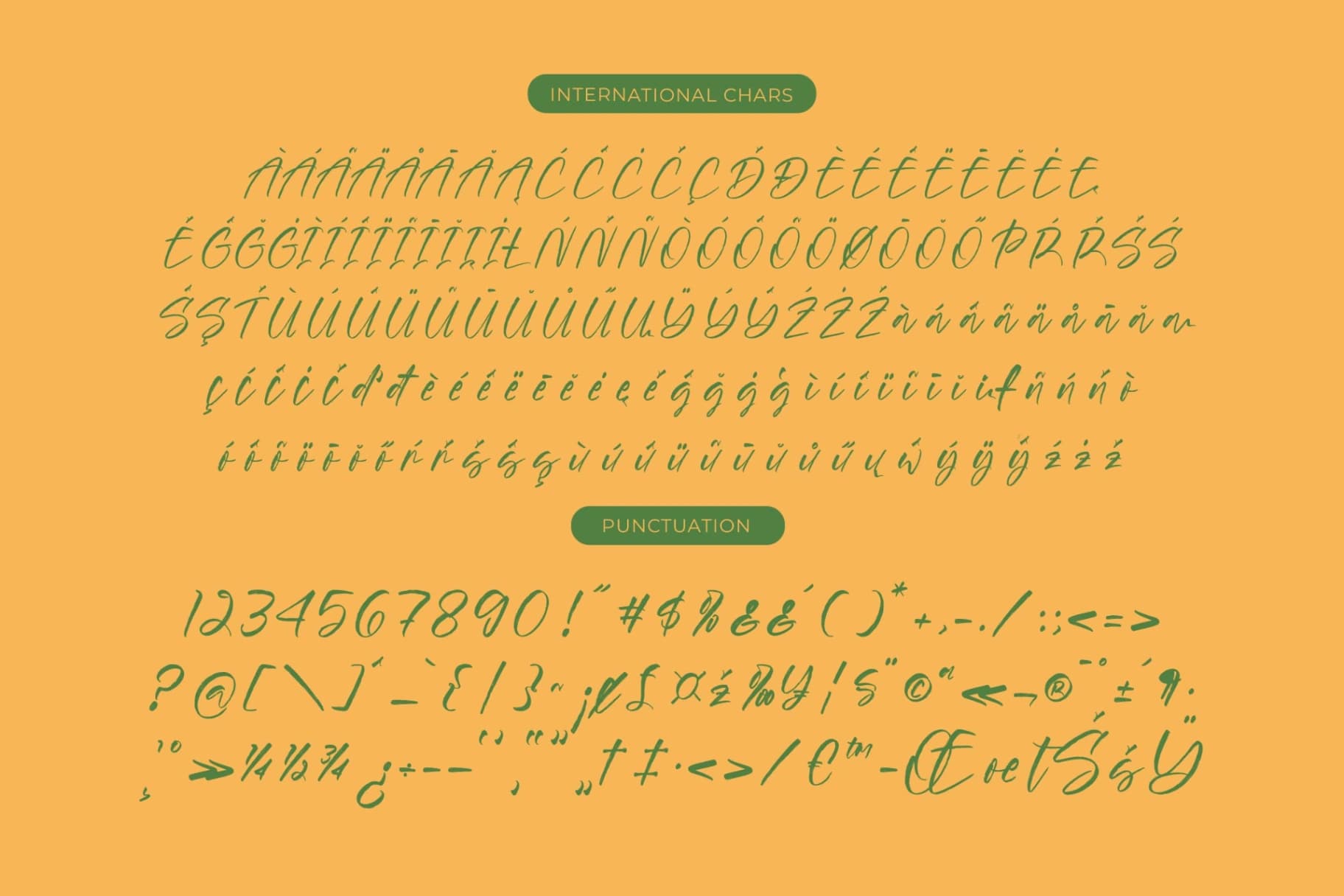 Preview 14 for Vintage Cherry Blossom - Brush Handwritten Font