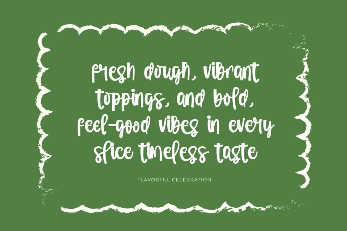 Preview 12 for Orange Potluck - Brush Handwritten Font