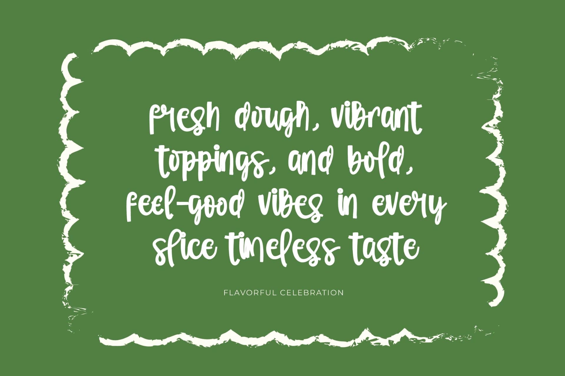 Preview 12 for Orange Potluck - Brush Handwritten Font