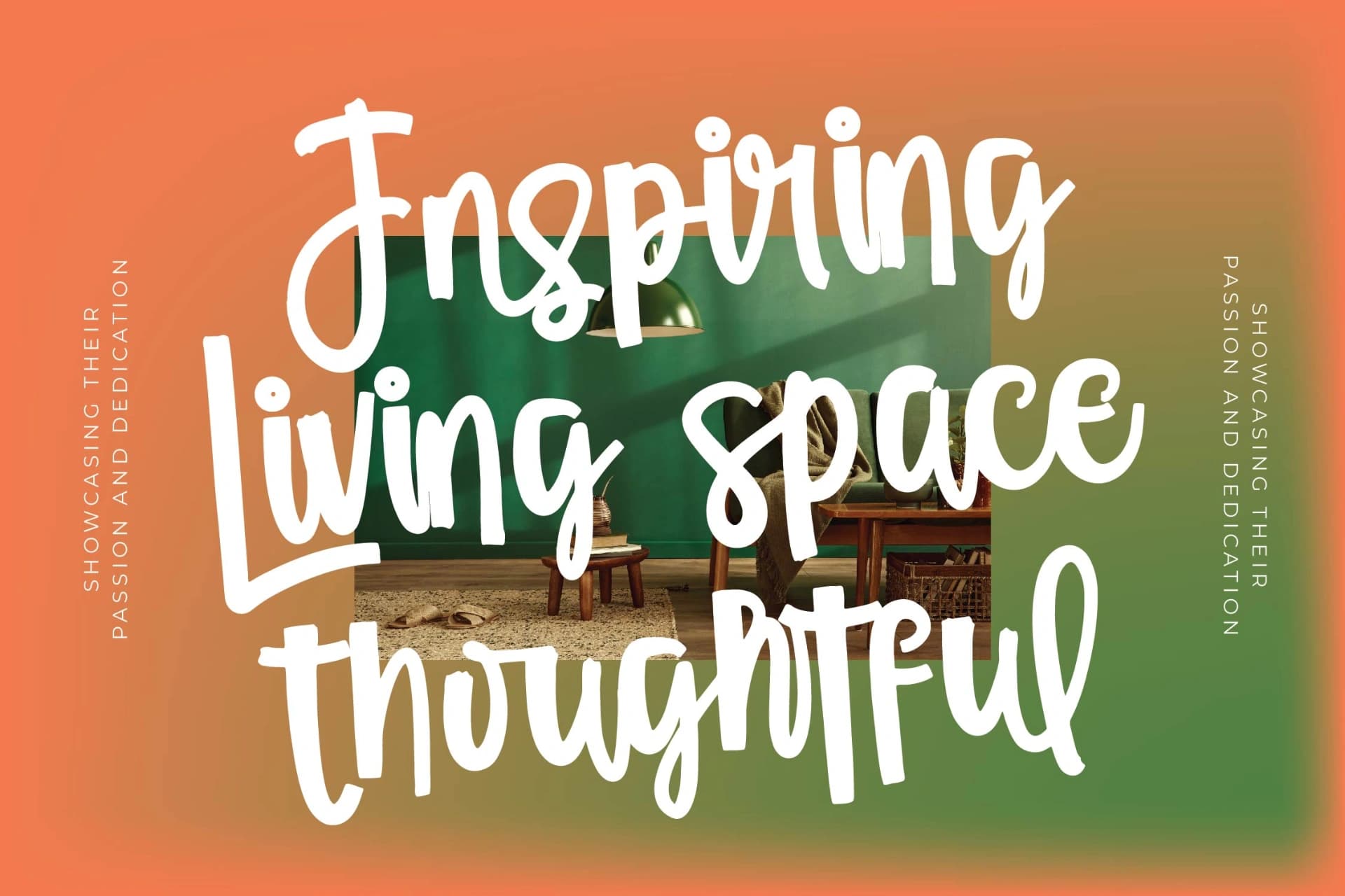 Preview 8 for Orange Potluck - Brush Handwritten Font