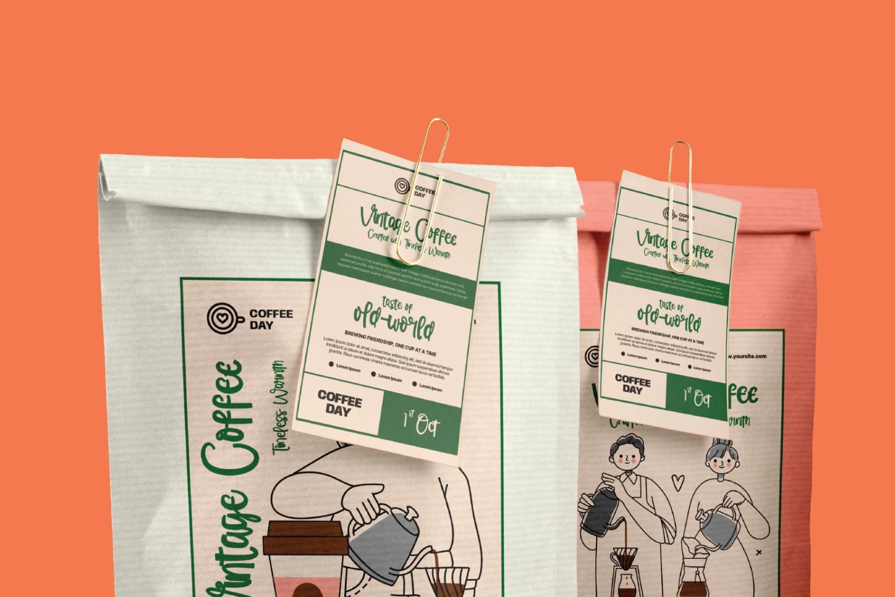 Preview 3 for Orange Potluck - Brush Handwritten Font