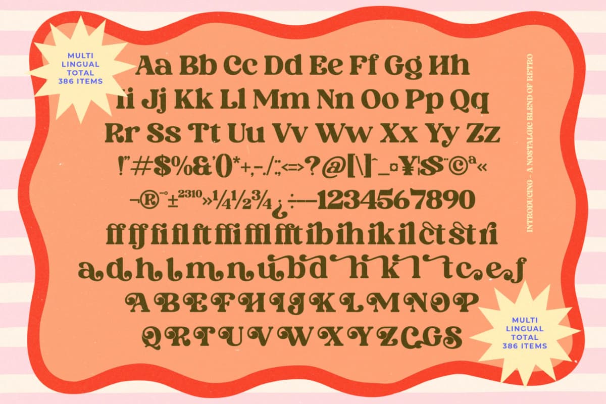 Preview 15 for Aroma Vintage - Retro Display Serif