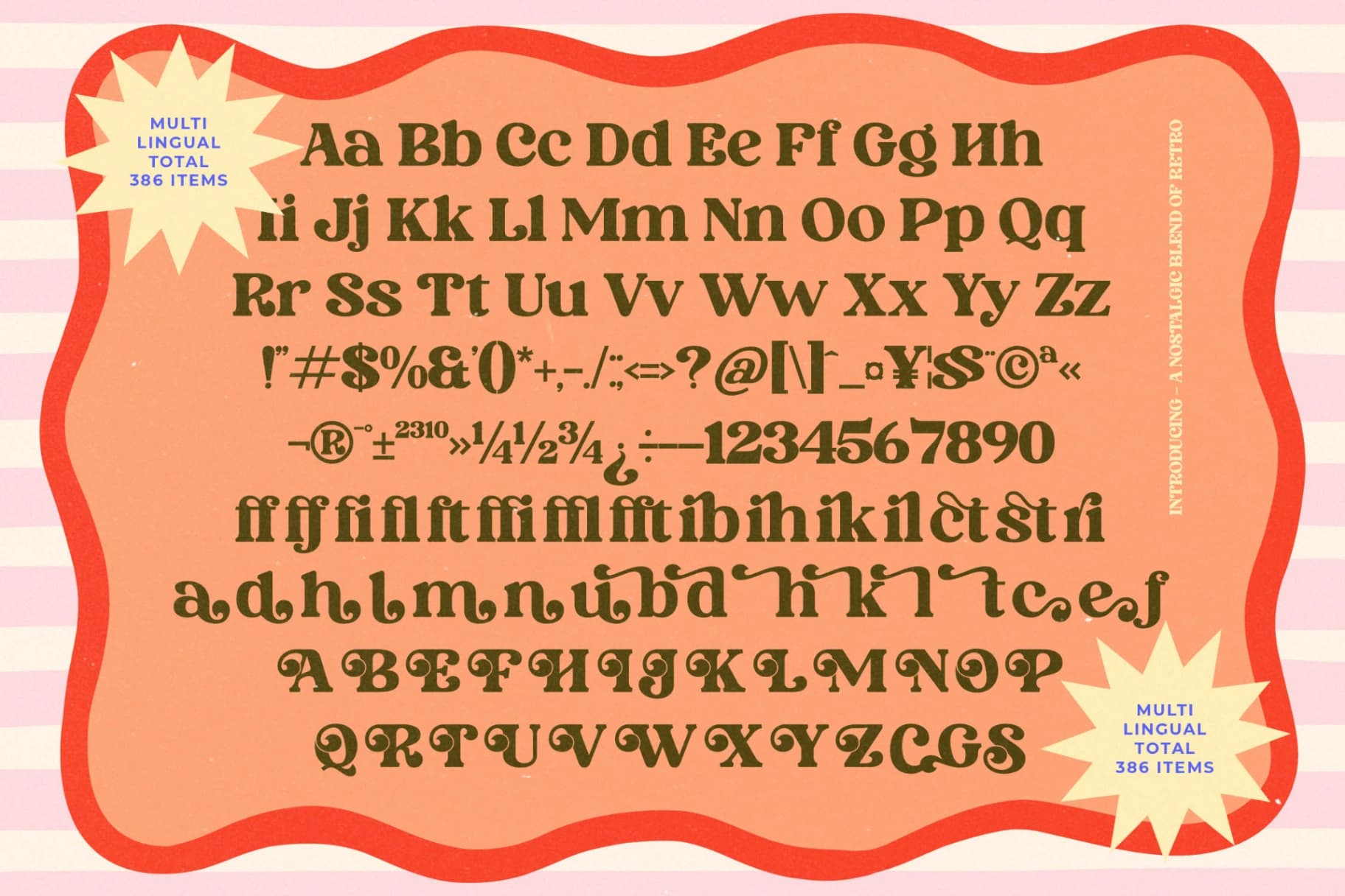 Preview 15 for Aroma Vintage - Retro Display Serif