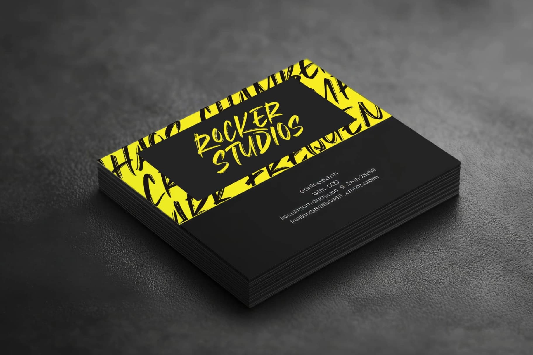 Preview 5 for Broken Khemory – Display Brush Font