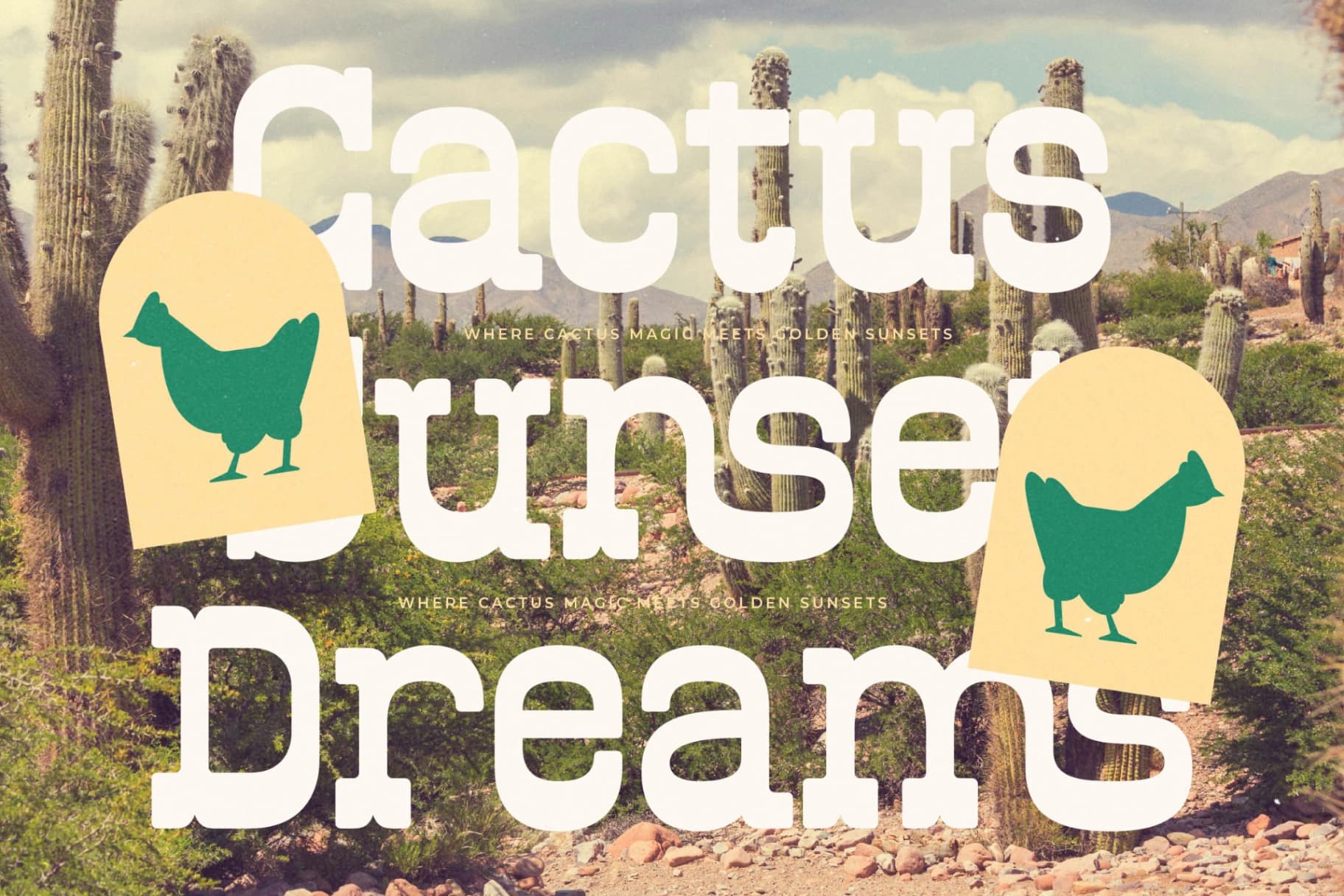 Preview 2 for Bigboi Stomse - Western Vintage Font