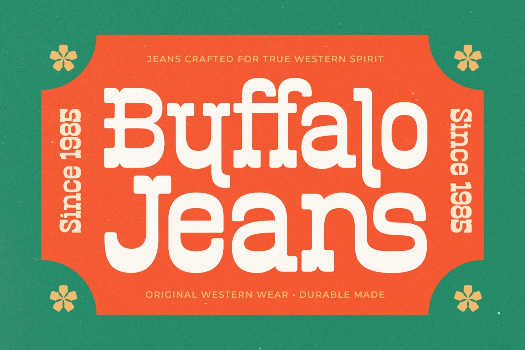 Preview 4 for Bigboi Stomse - Western Vintage Font
