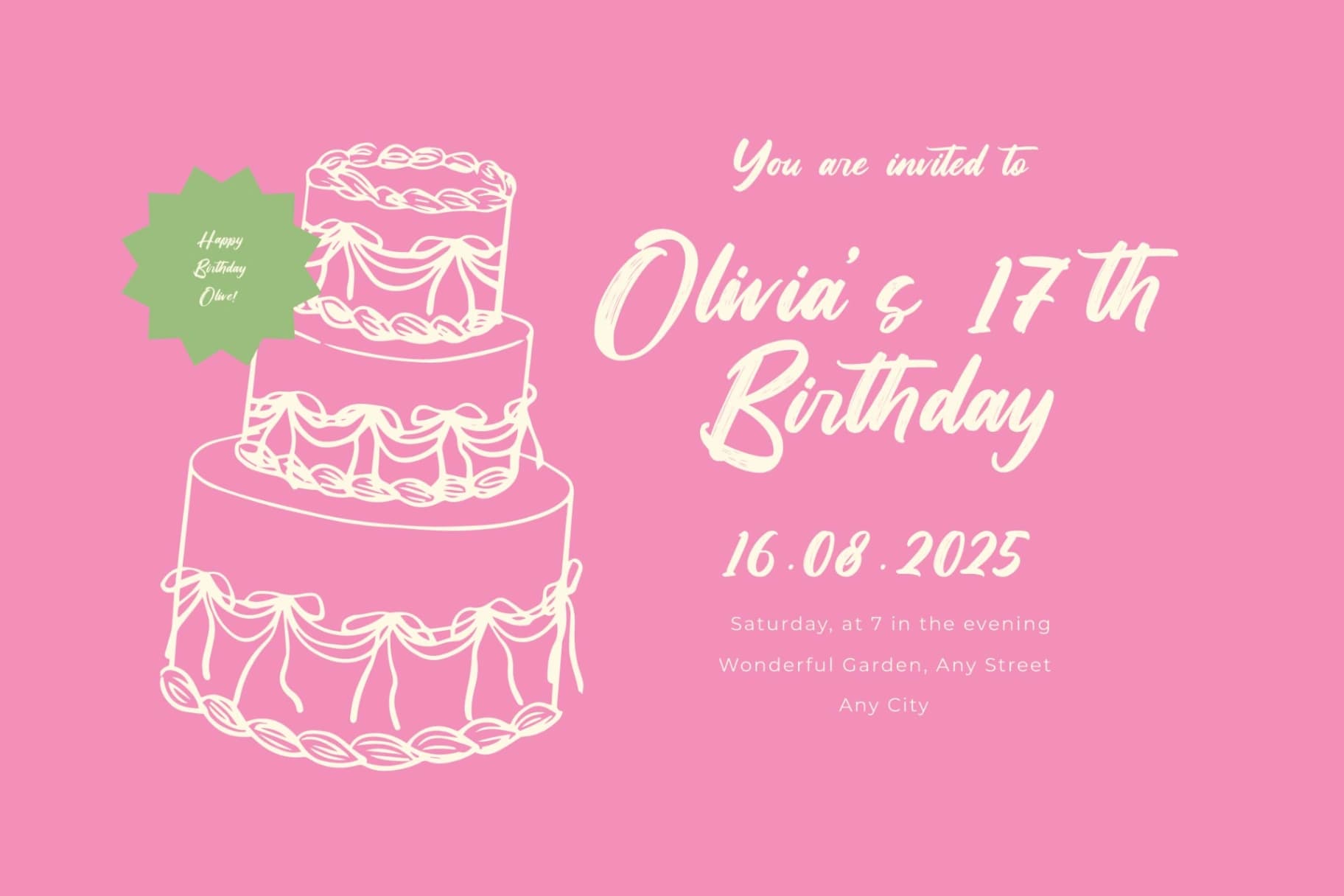Preview 6 for Pinkan Twistera – Modern Brush Script Font
