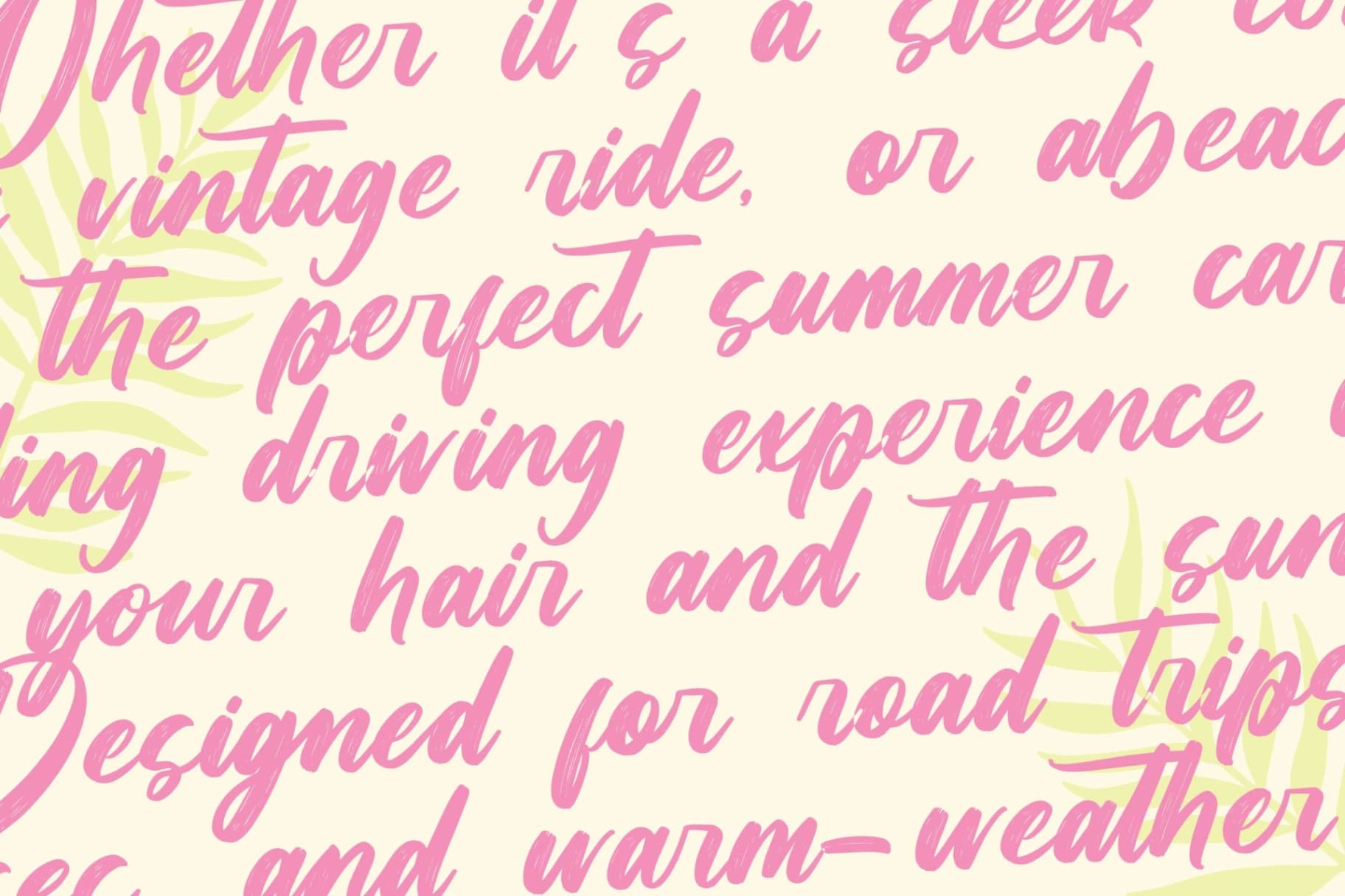 Preview 11 for Pinkan Twistera – Modern Brush Script Font