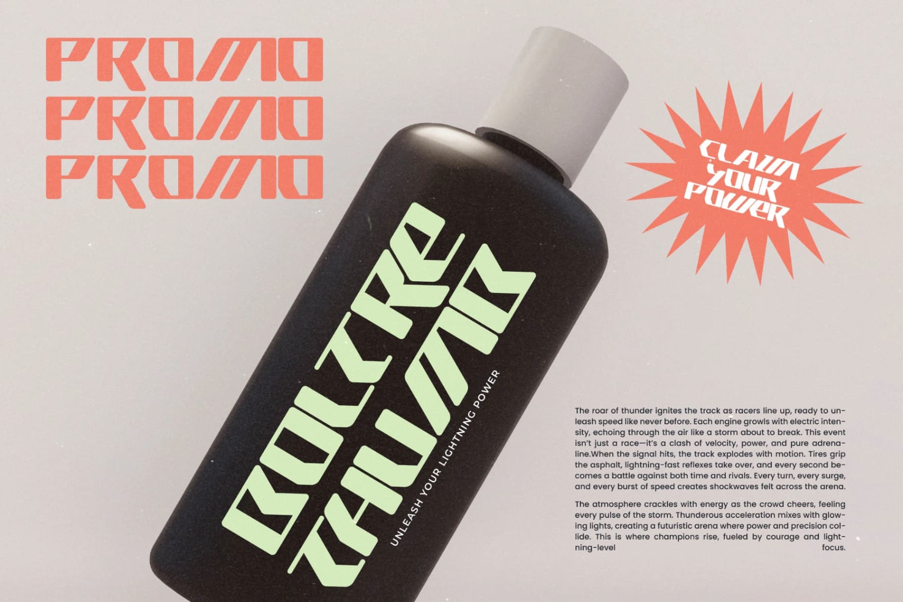 Preview 4 for Cyber Motion - New Futuristic Display Font