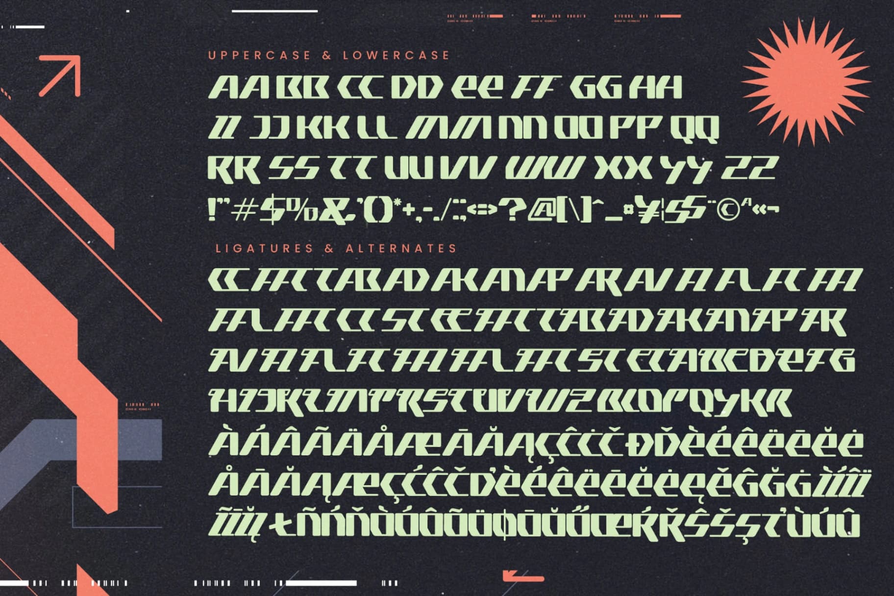 Preview 15 for Cyber Motion - New Futuristic Display Font
