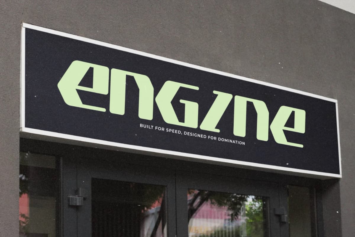 Preview 14 for Cyber Motion - New Futuristic Display Font
