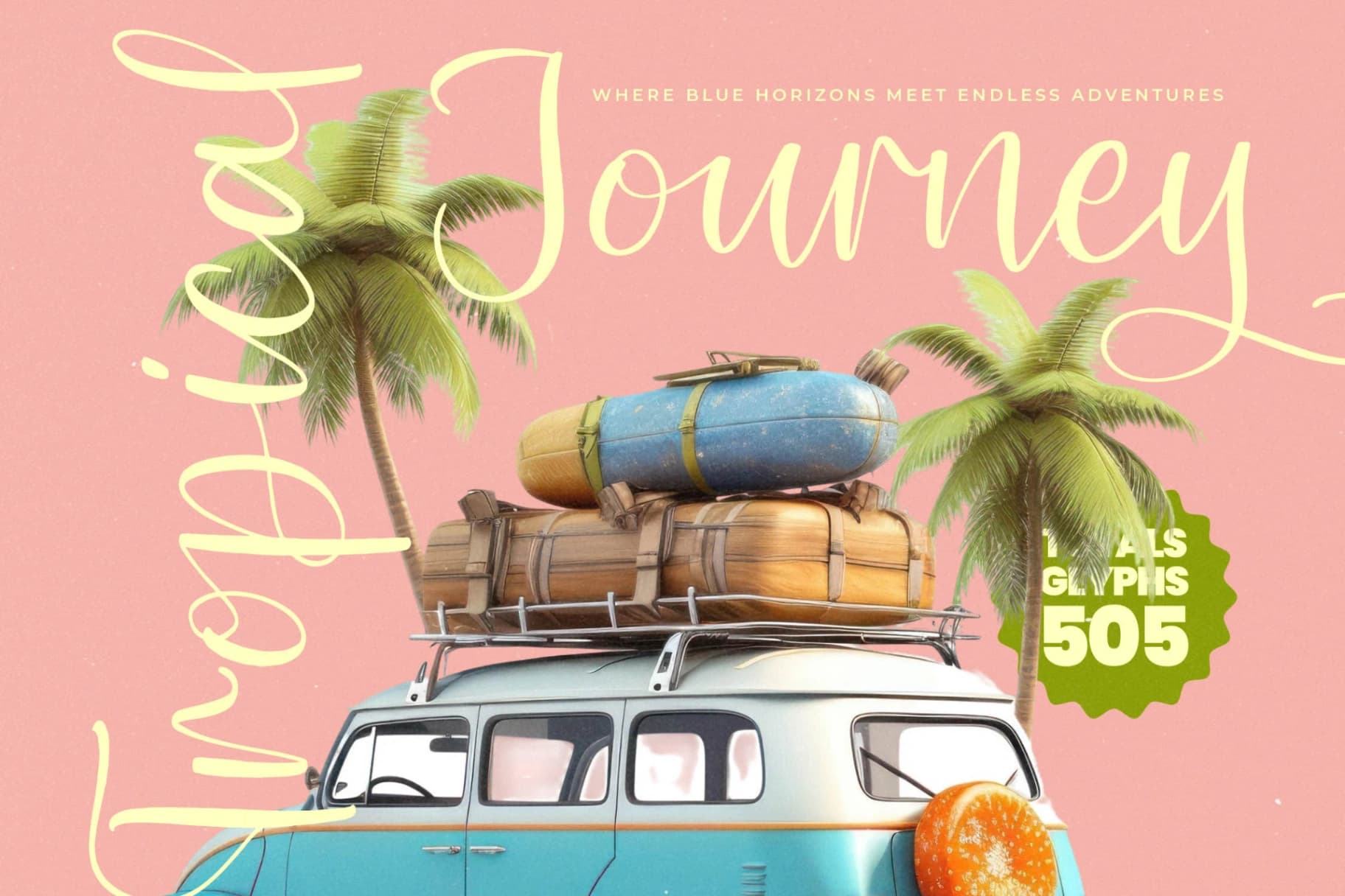 Preview 5 for Shelter Natural - Natural Handwritten Font