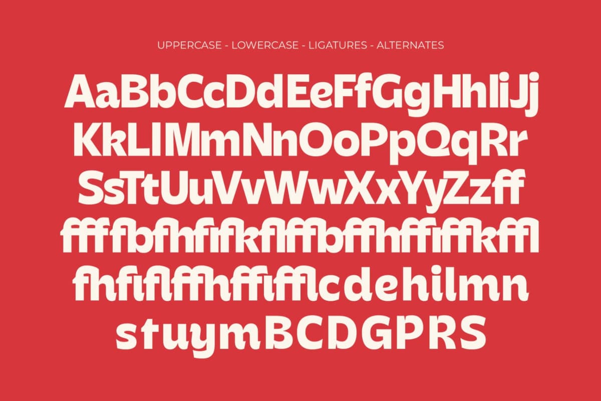 Seatren - Bold Sans Display Font font preview 9