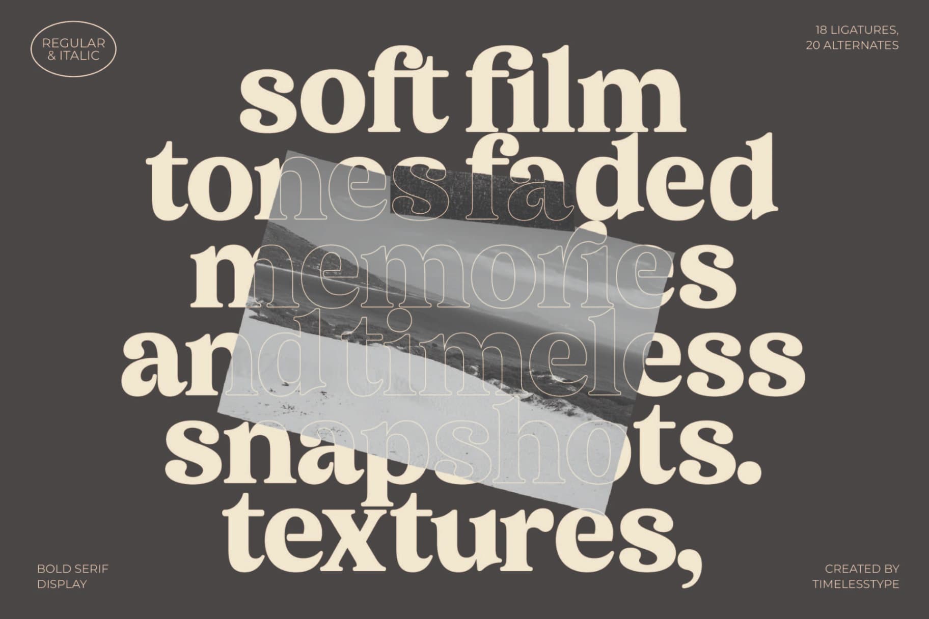 Preview 3 for Sonttak - Bold Serif Display Font