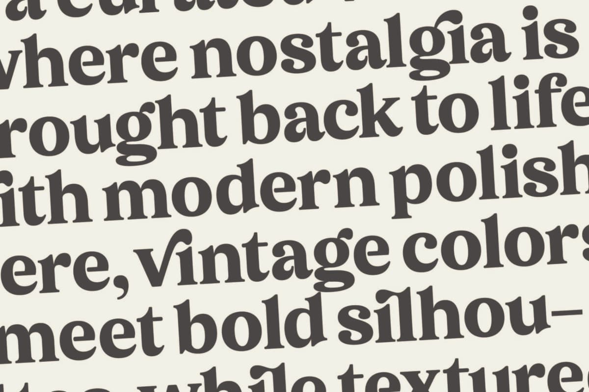 Sonttak - Bold Serif Display Font font preview 8