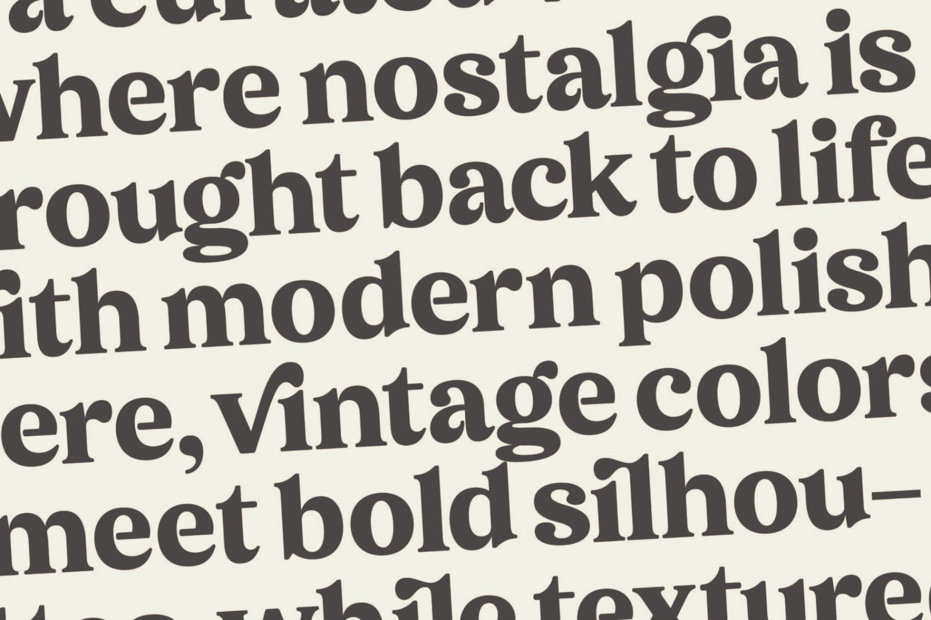 Preview 8 for Sonttak - Bold Serif Display Font