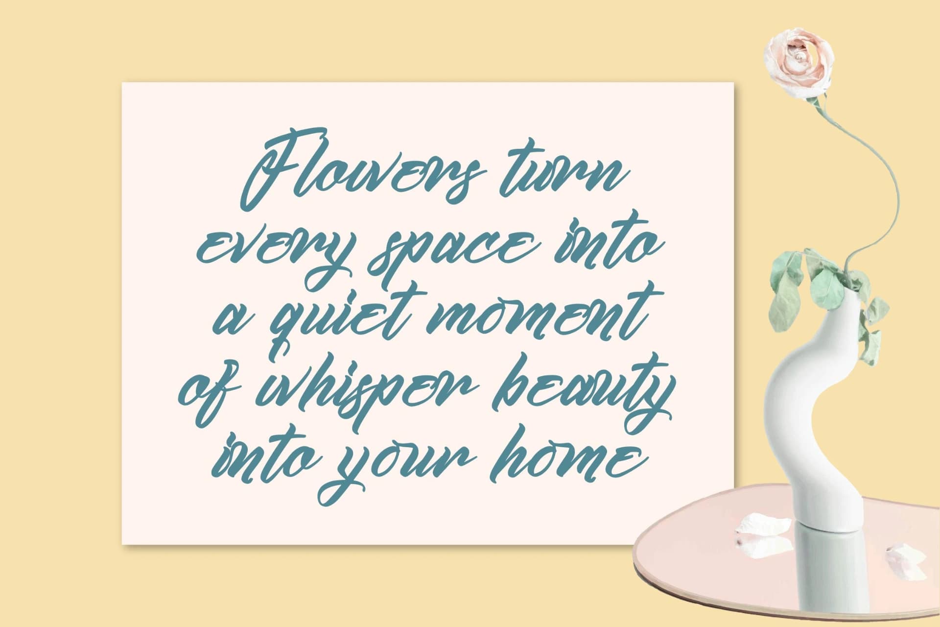 Preview 8 for Kamperly Vacation - Bold Calligraphy Font