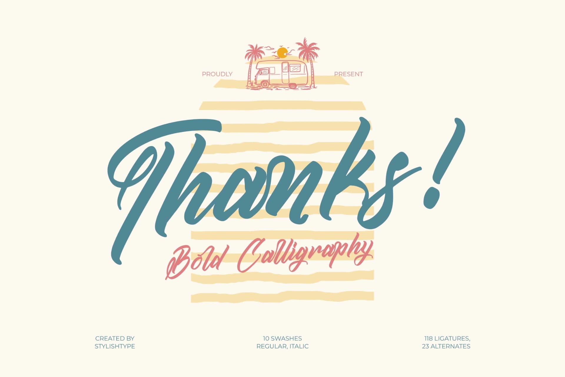Preview 15 for Kamperly Vacation - Bold Calligraphy Font