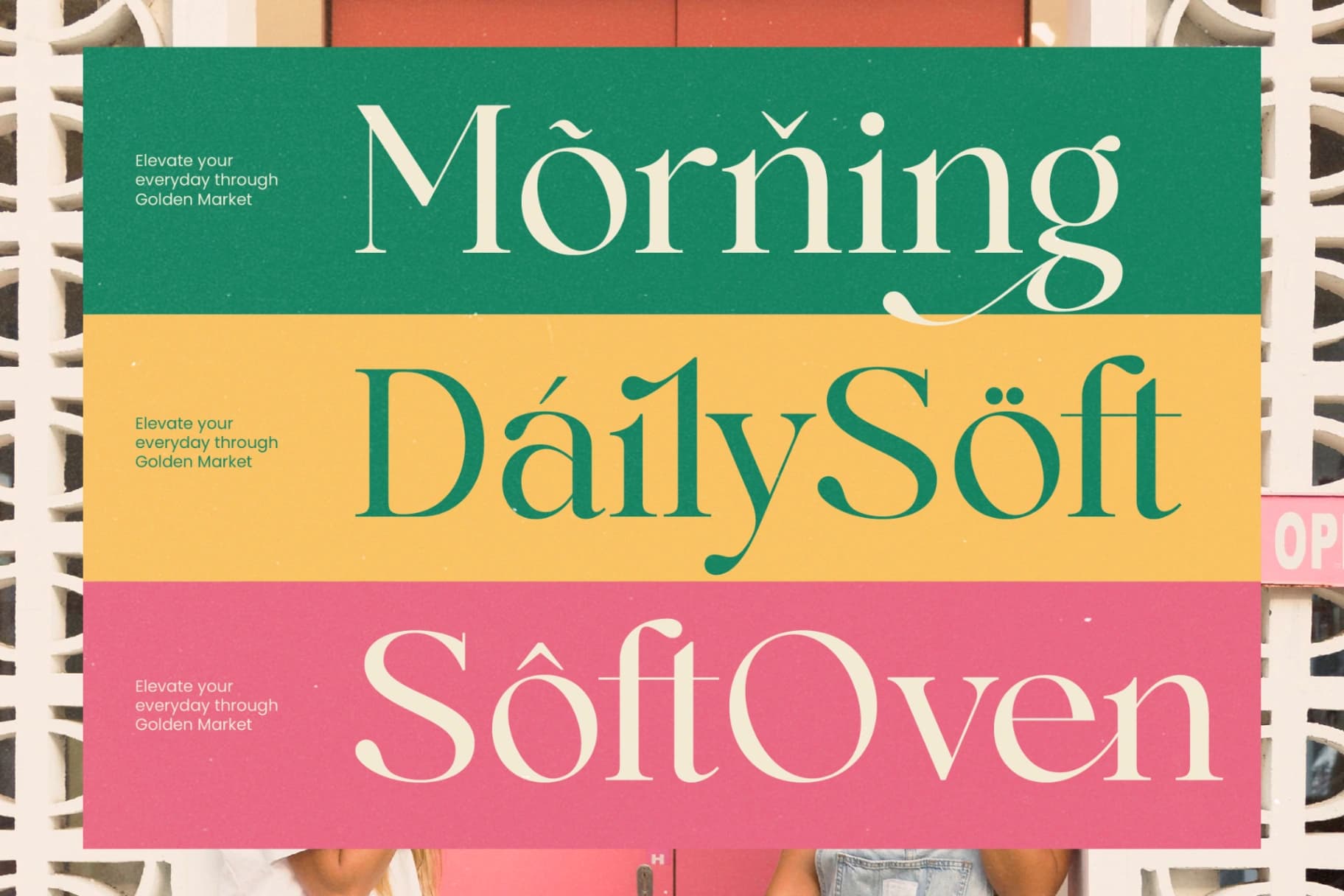 Preview 11 for Market Golden - Elegant Serif Font