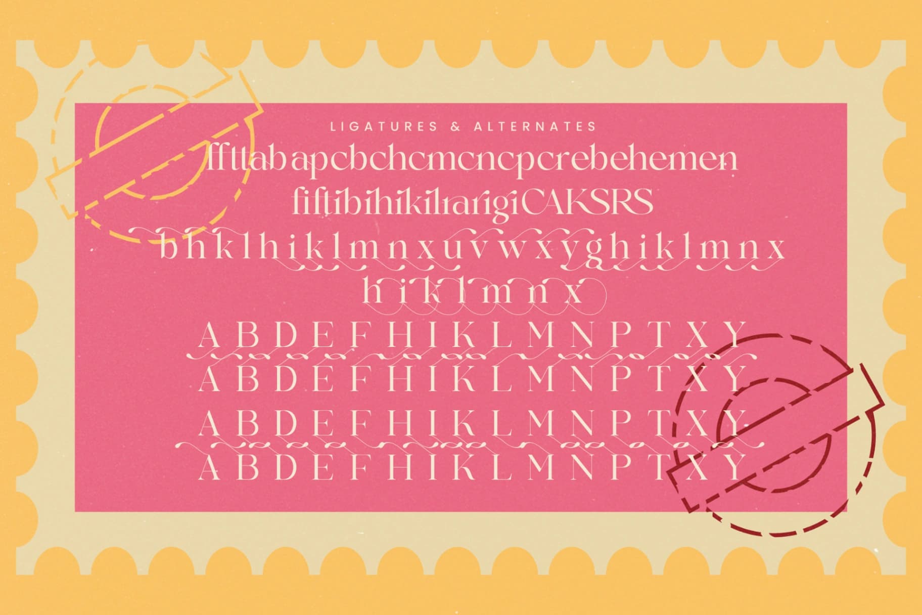 Preview 14 for Market Golden - Elegant Serif Font
