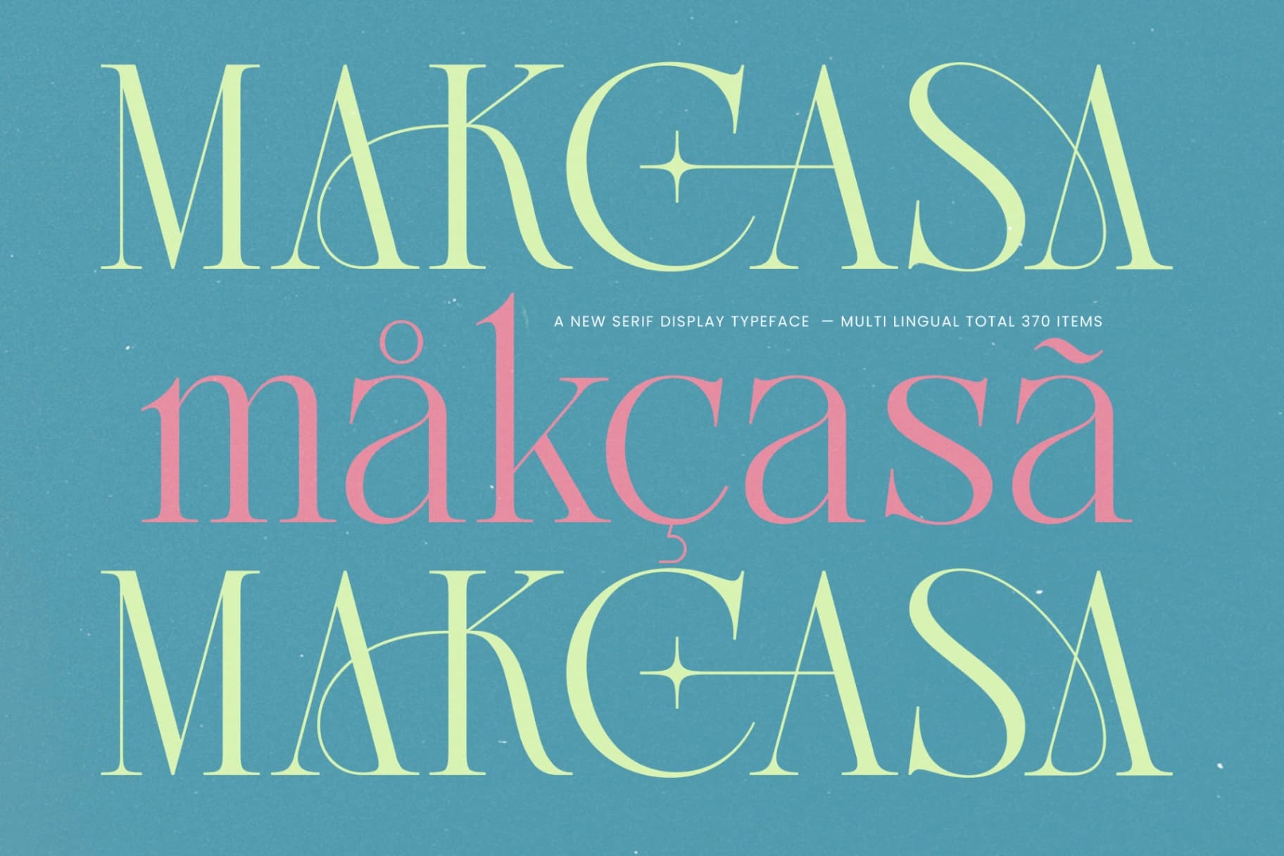 Preview 8 for Makcasa New Serif Display Typeface