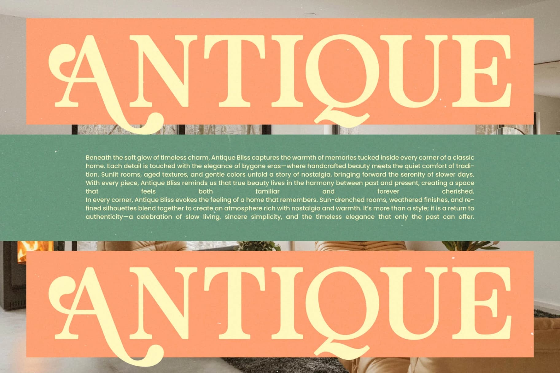 Preview 11 for Heritale Aubrey - New Bold Serif Display Font