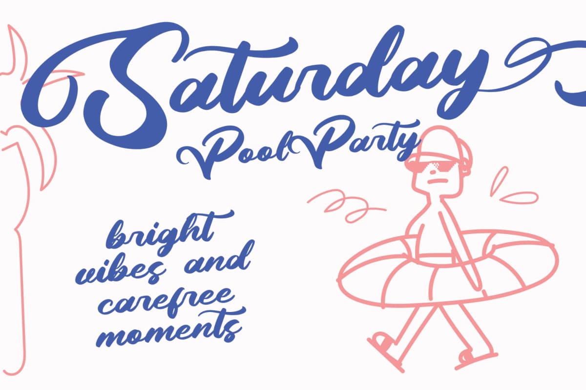 Palmeria Rooted - Bold Calligraphy Font font preview 7