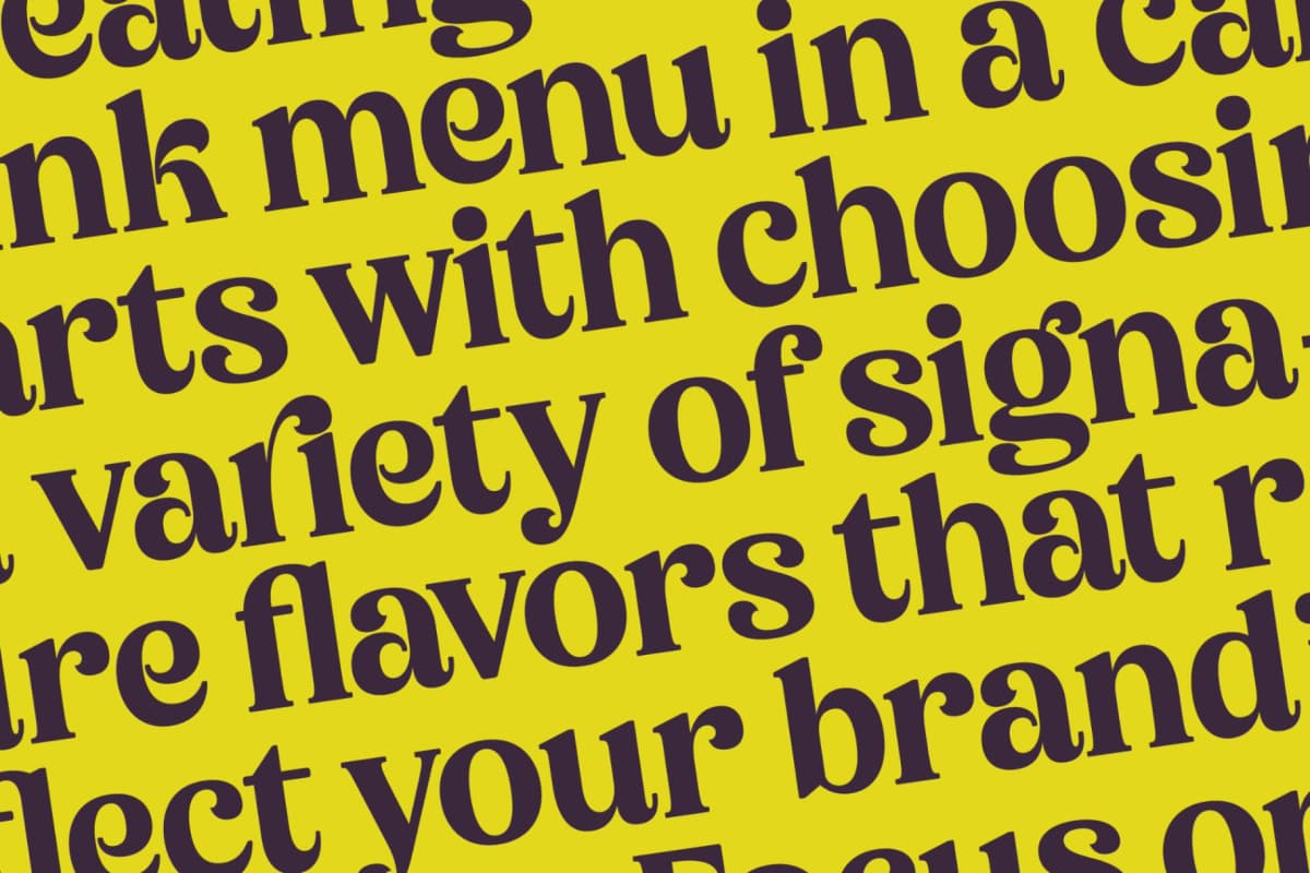 Bikers - Groovy Serif Display Font font preview 12