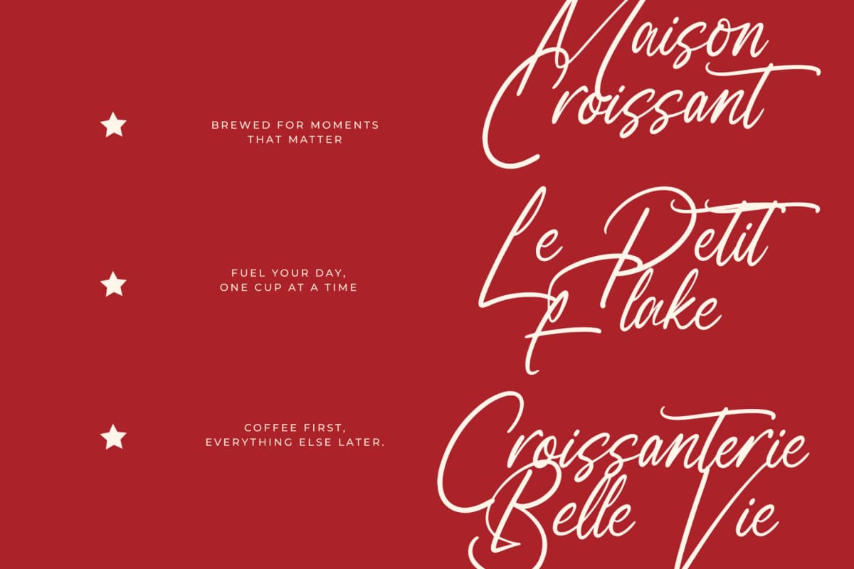 Preview 2 for Vibrant Morning - Modern Handwritten Font