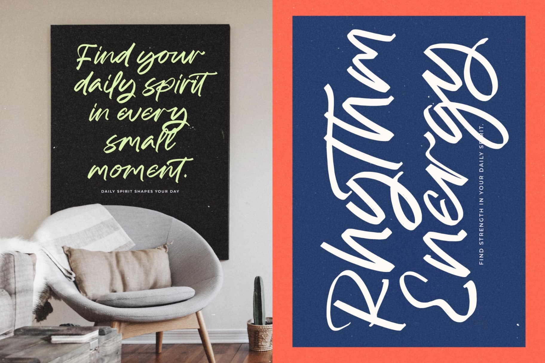 Preview 12 for Melody Life - Modern Handwritten Font