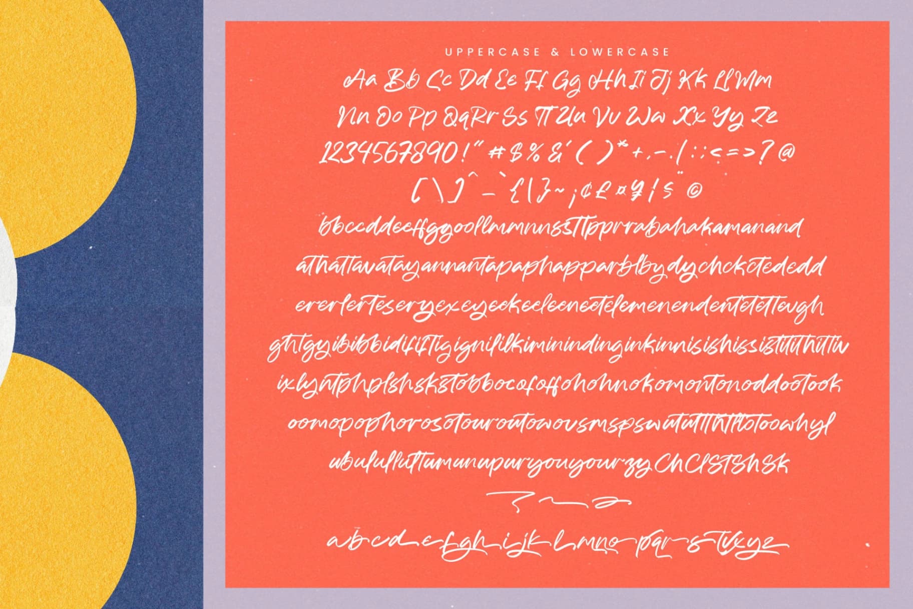 Preview 15 for Melody Life - Modern Handwritten Font
