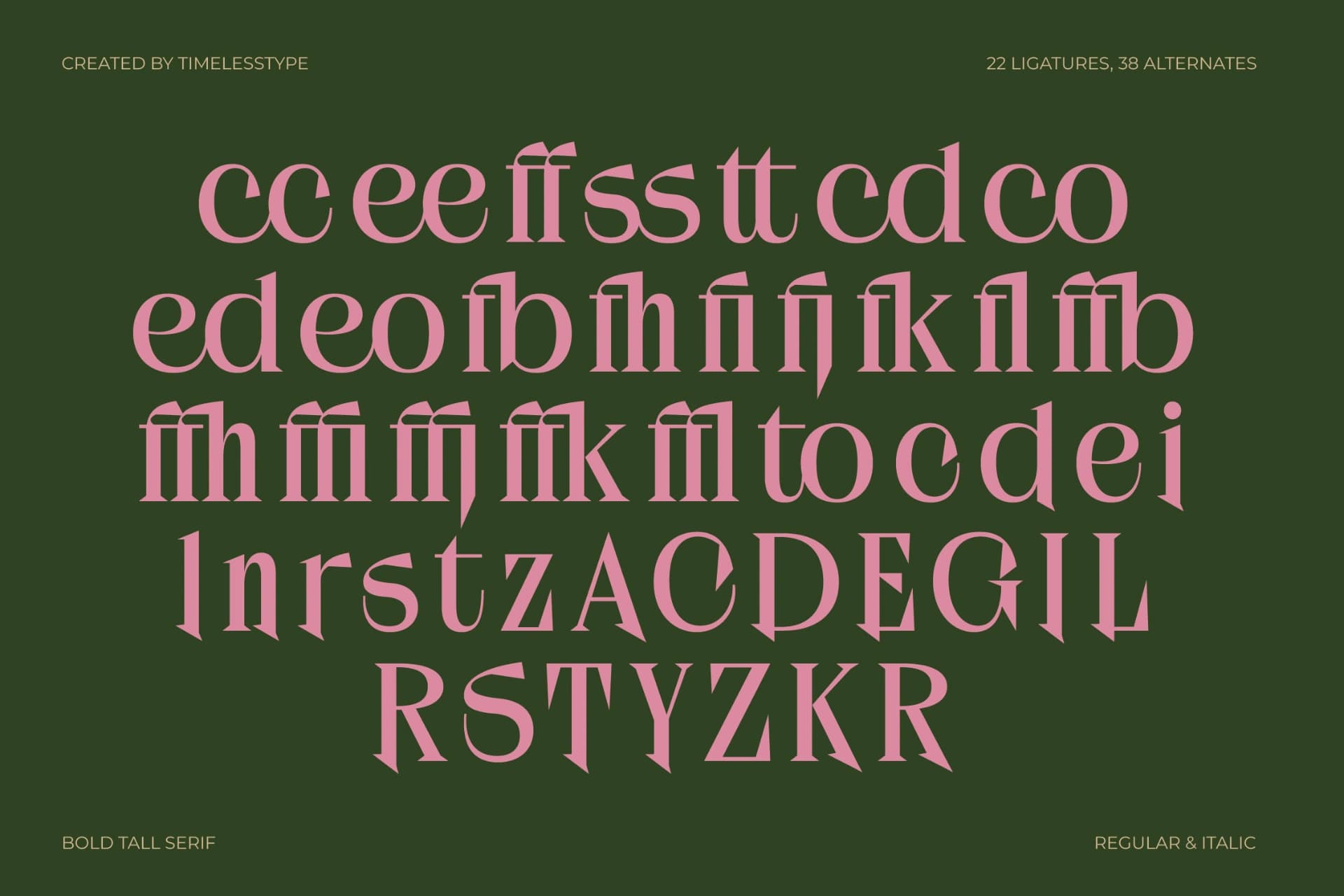 Preview 13 for Kanoffe Dramed - Bold Tall Serif Font
