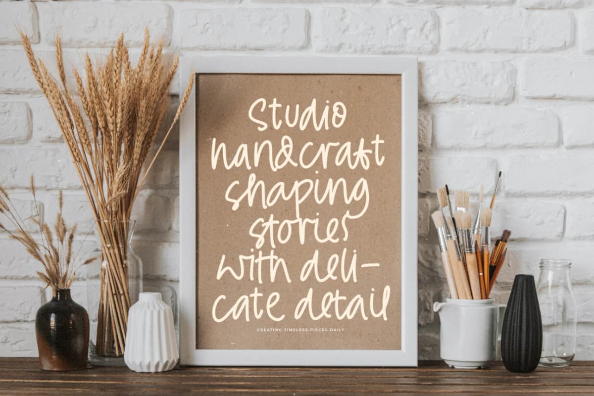 Sugarhare - Playful Marker Script font preview 4
