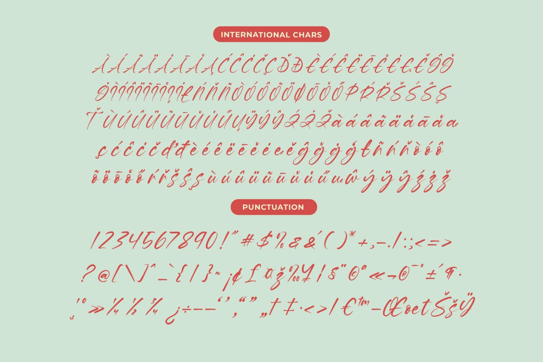 Preview 14 for Hevling Justien – Bold Brush Font