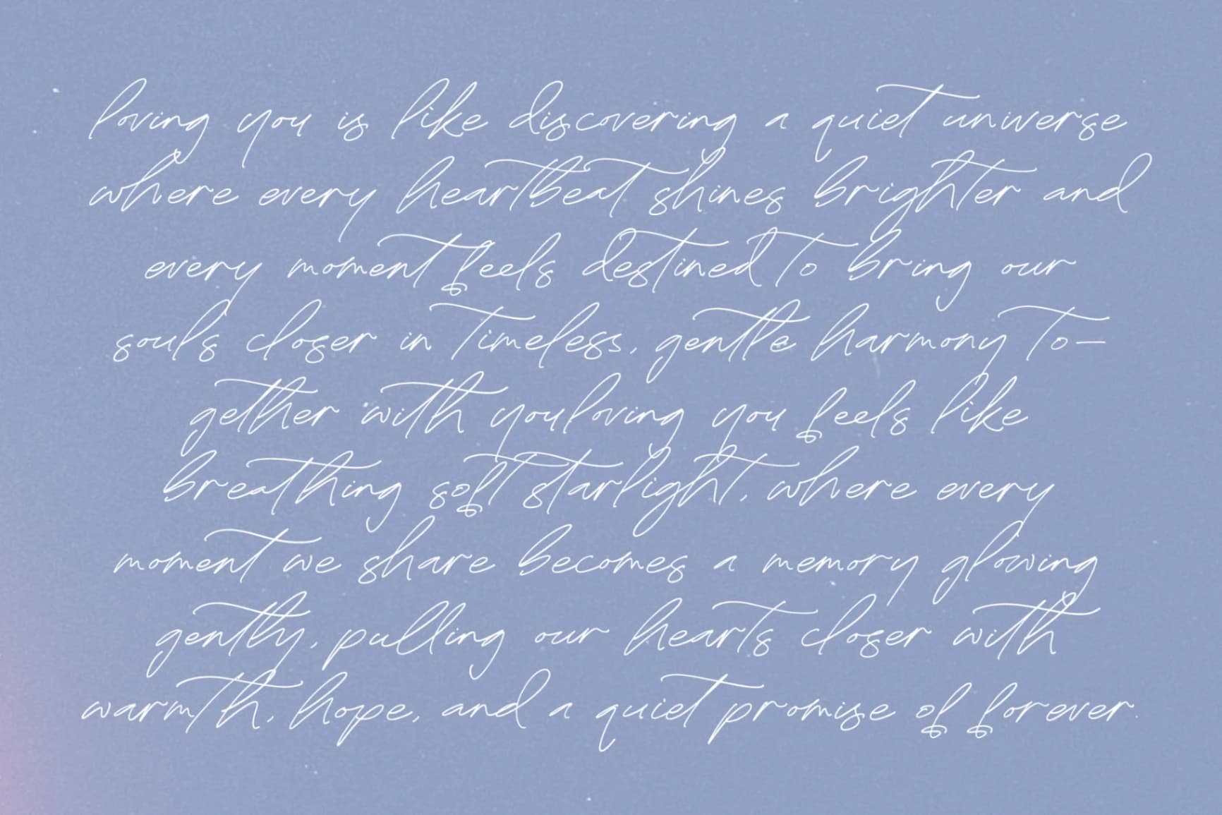 Preview 12 for Midnight Classic - Elegant Script Font