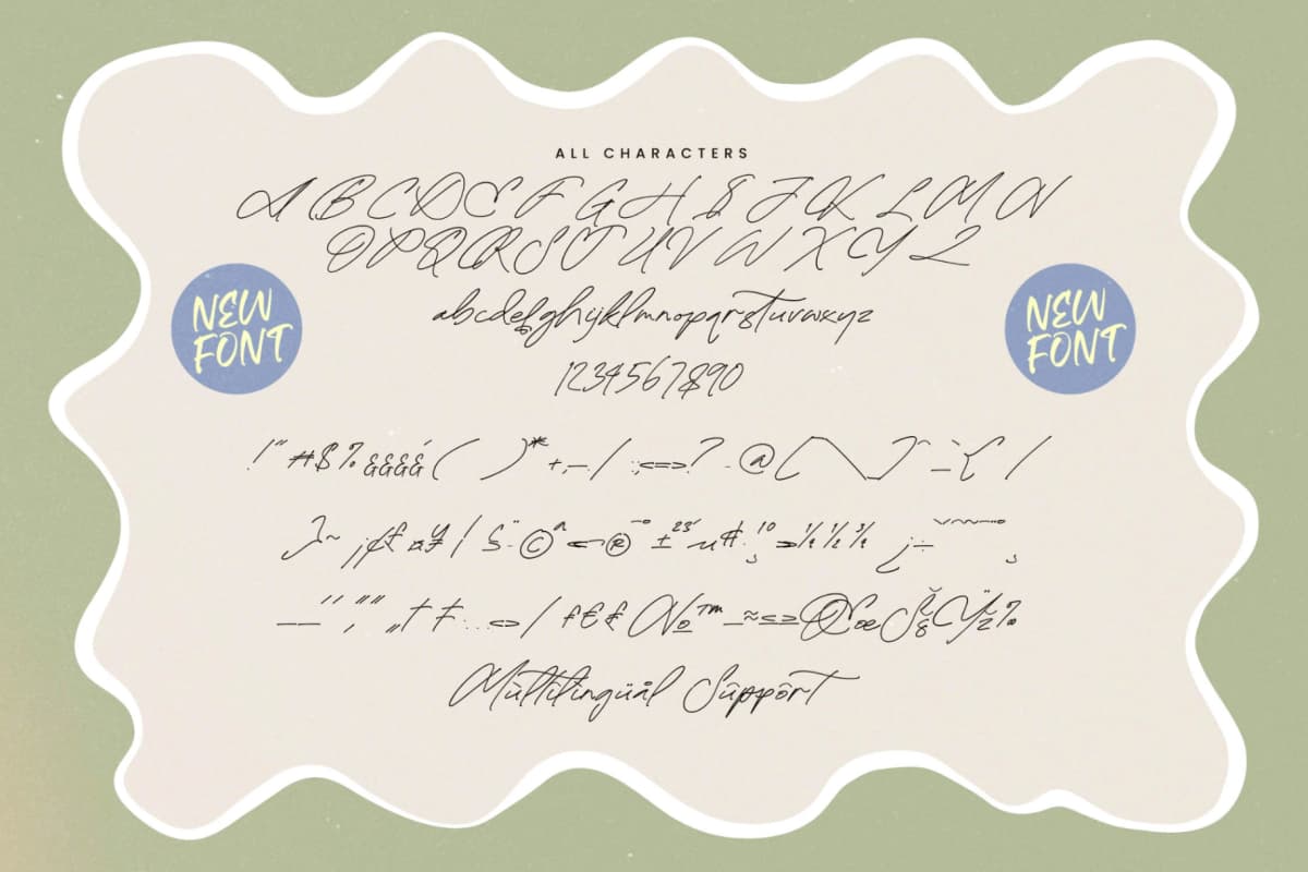 Preview 15 for Midnight Classic - Elegant Script Font