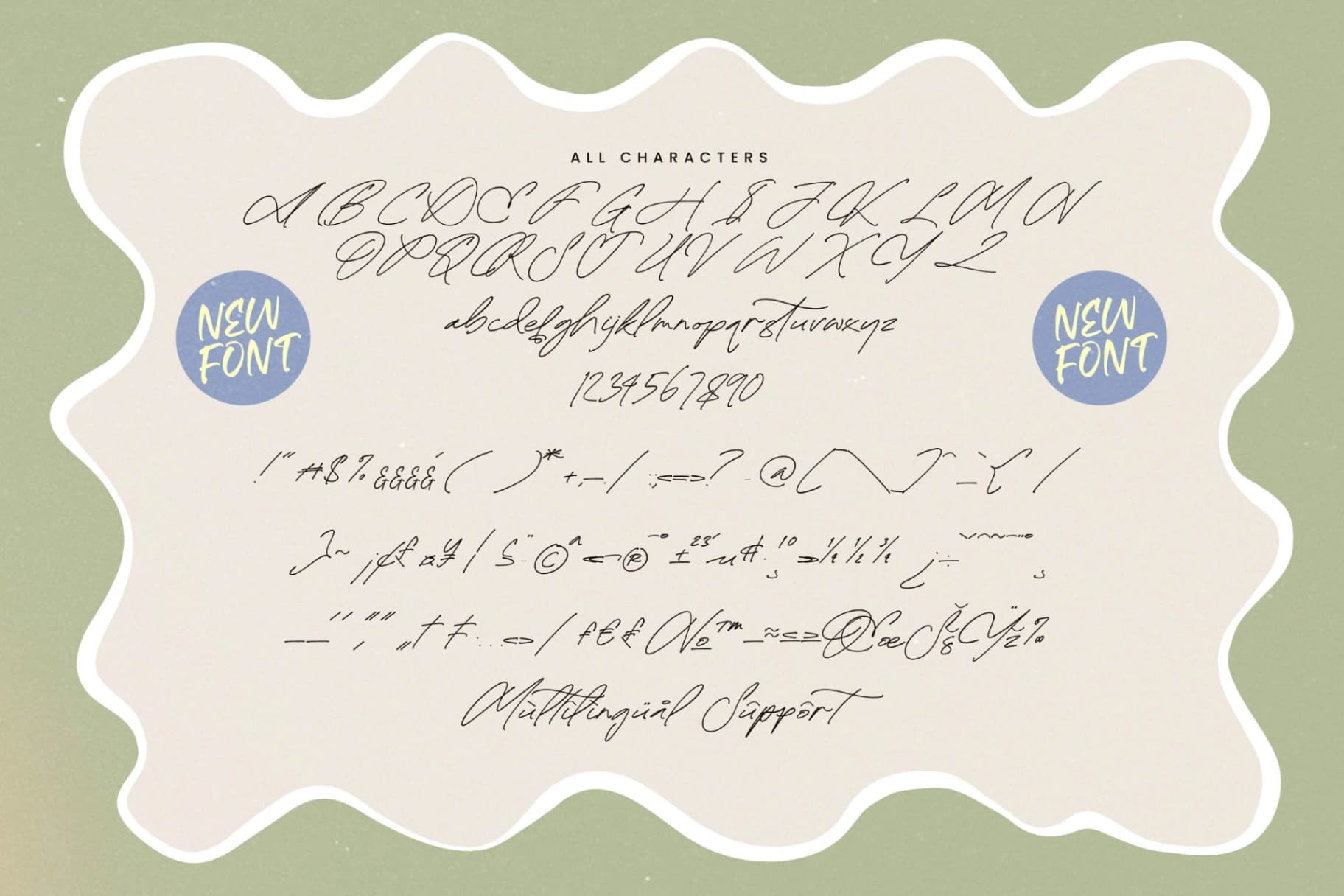 Preview 15 for Midnight Classic - Elegant Script Font