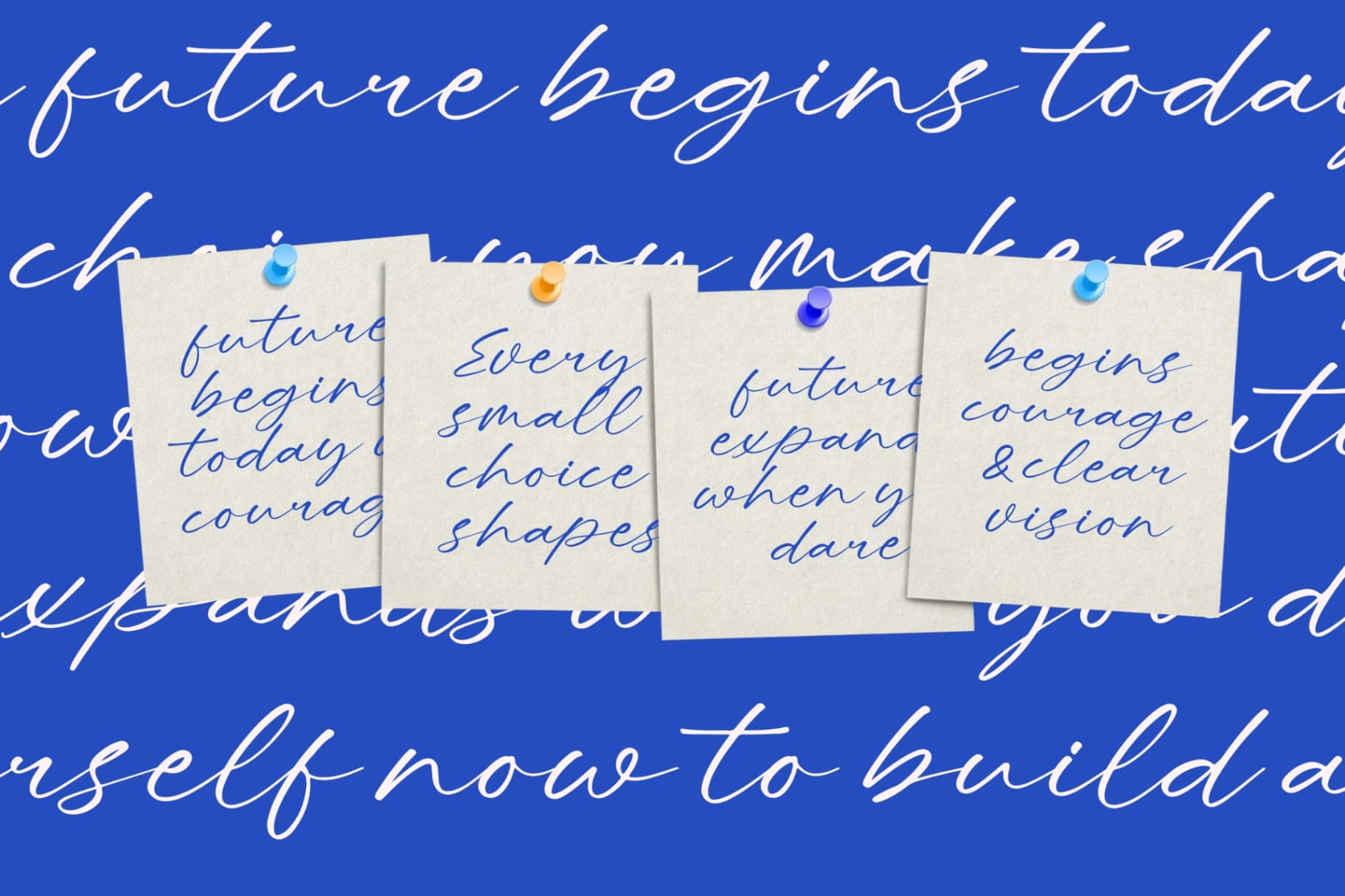 Preview 2 for Letters Blushing Touch – Sticky Notes Font