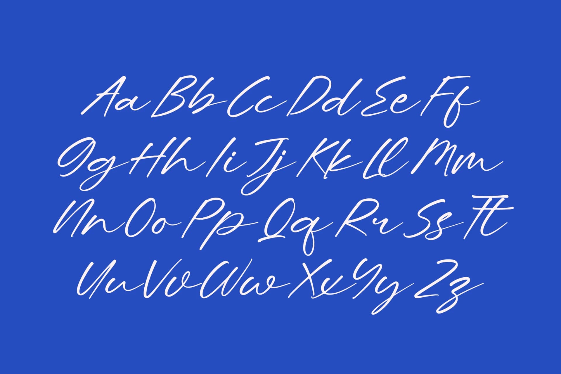 Preview 10 for Letters Blushing Touch – Sticky Notes Font