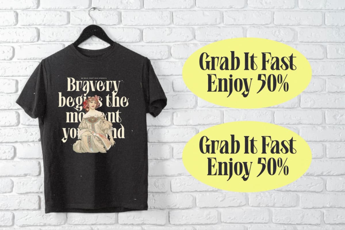 Bistoric Historic - Modern Vintage Serif font preview 17