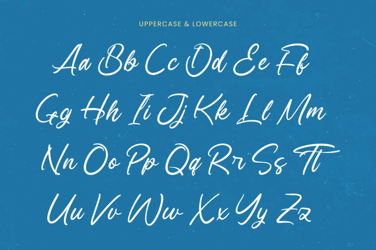 Natural Butter – Bold Handwritten Font font preview 17