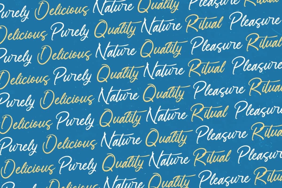 Natural Butter – Bold Handwritten Font font preview 12